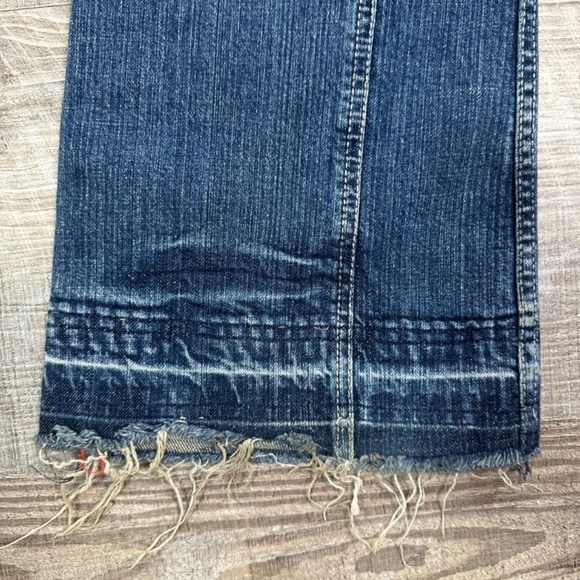 VTG Y2K Antik Denim Women’s Sz 30 Embroidered Flare Leg Western Low Rise Jeans - Picture 3 of 15